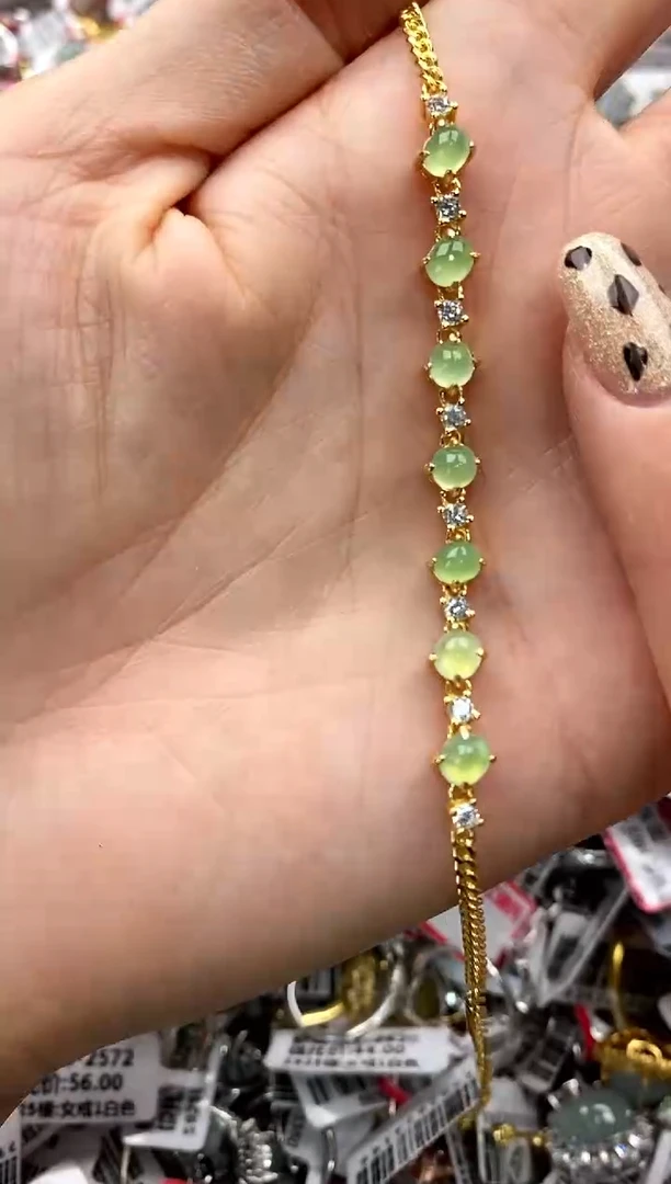 【闪购商品】翡翠戒指银S925镶嵌88888   9