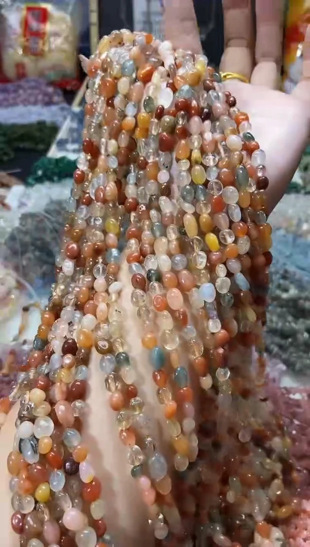 【闪购商品】水晶珠宝半成品未镶嵌彩兔毛