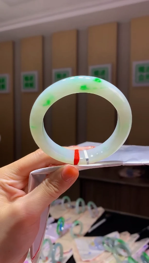 未镶嵌手镯翡翠-C39 圈口57.3 全款9万 定金2万