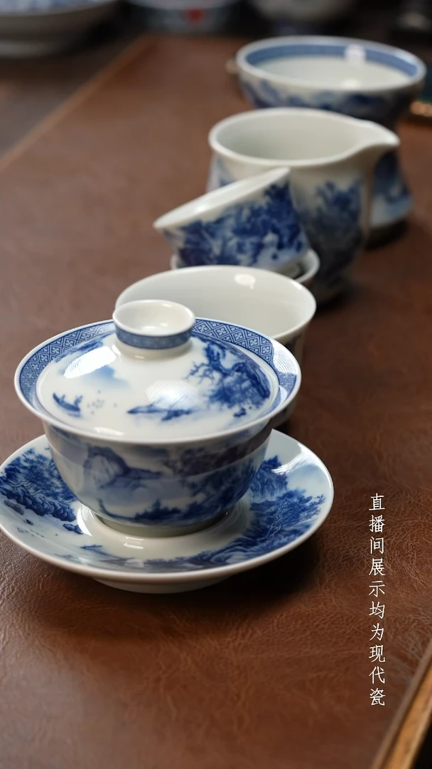 茶器茶器方**里元宝山水六件套*2》