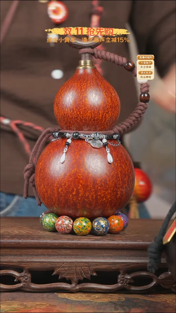 WU056藏绳款葫芦不包手串