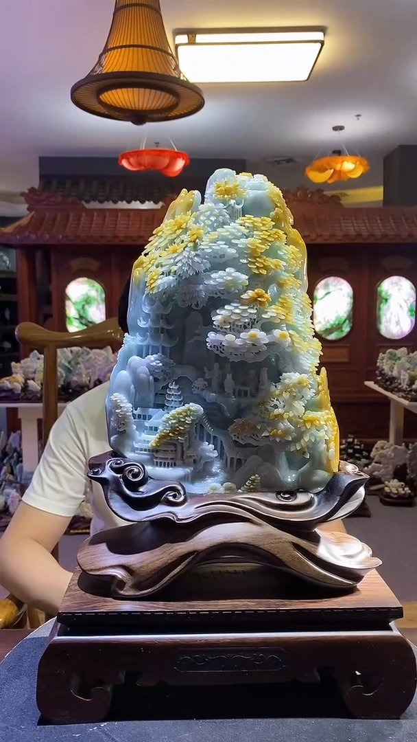 未镶嵌定制翡翠香****哥03/1210/W/山水