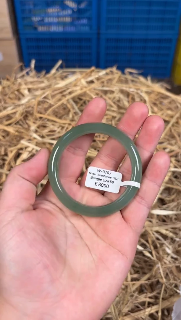 未镶嵌手镯石英质玉W0707