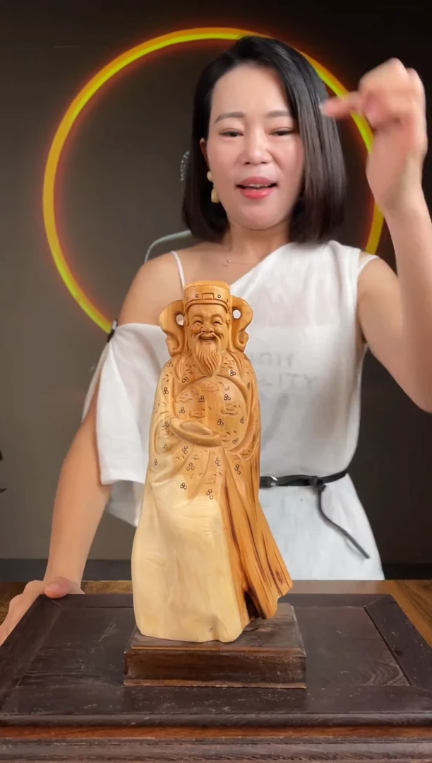 柏木（崖柏）手工摆件,先抢先得! 编号:70