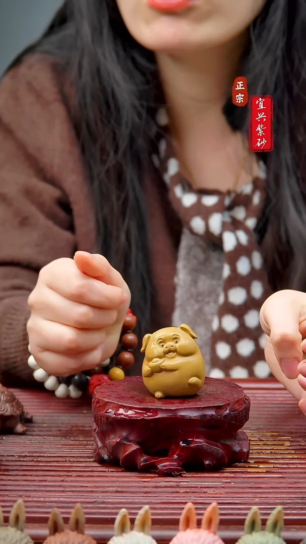 紫砂茶宠宜兴紫砂茶宠摆件