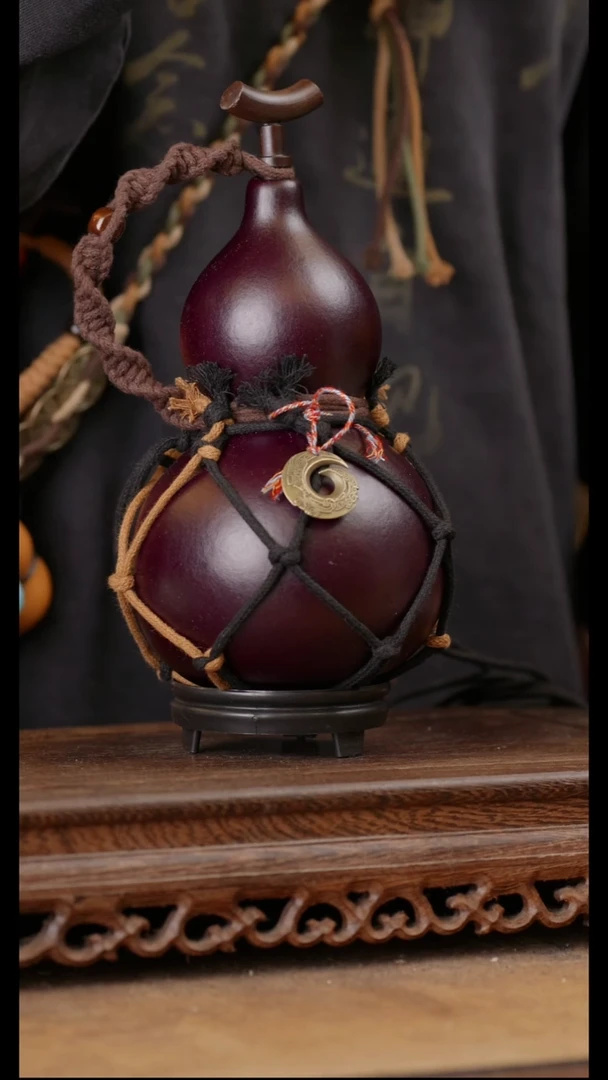 18号精品天然大漆酒葫芦一物一拍~