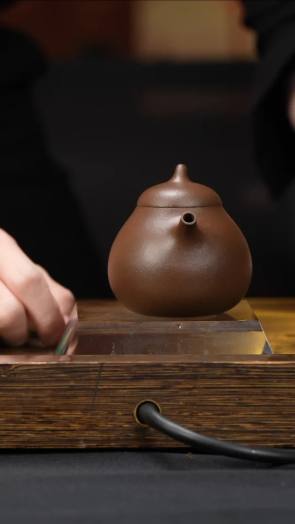 茶壶紫砂紫砂茶壶  茄瓜 CK（wyj）