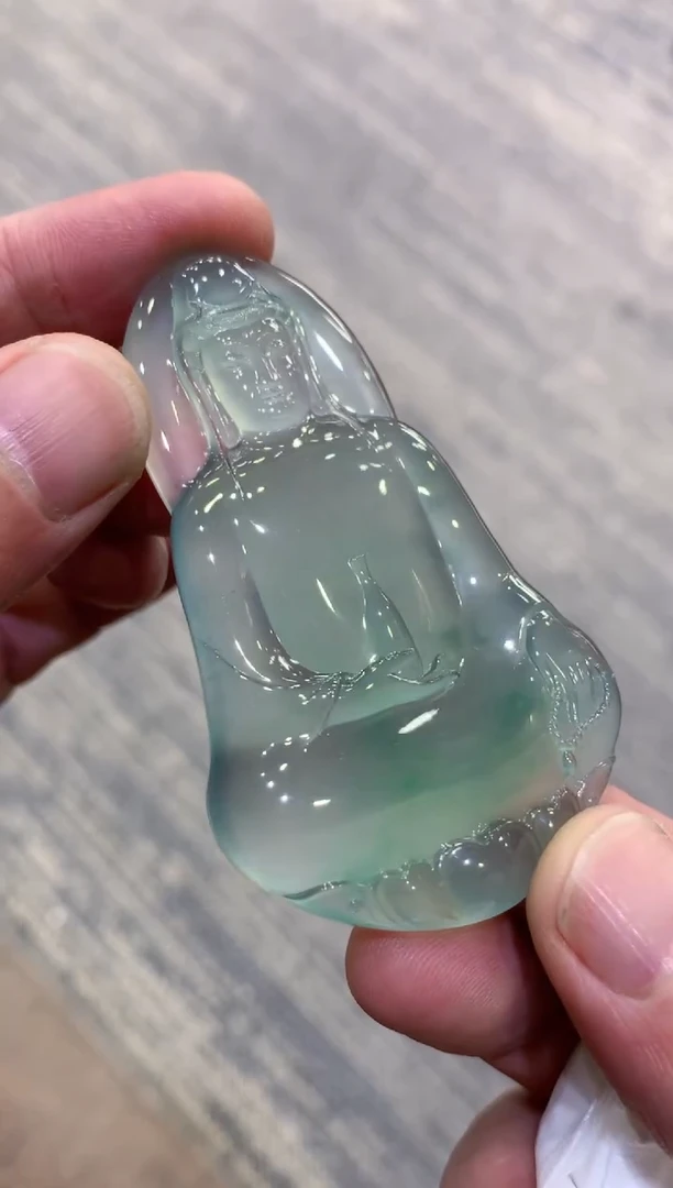 颈饰未镶嵌翡翠天然A货翡翠 定制翡翠 定金