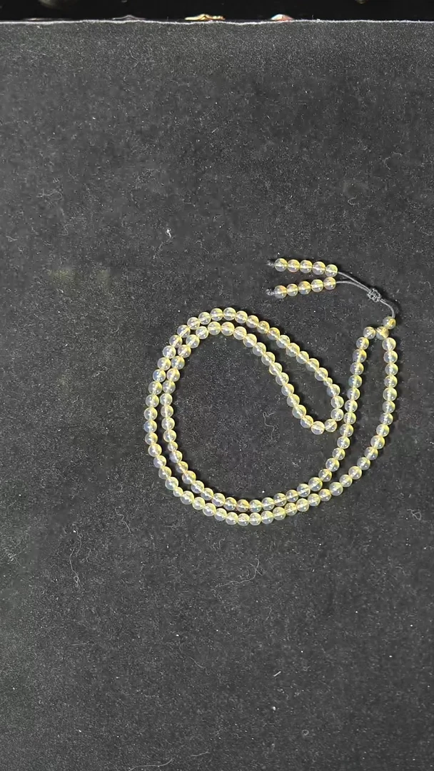 【闪购商品】琥珀裸石未镶嵌5mm高蓝108