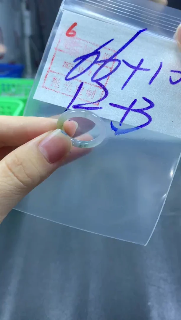 未镶嵌定制翡翠戒圈12-13#76毛货需精细抛光