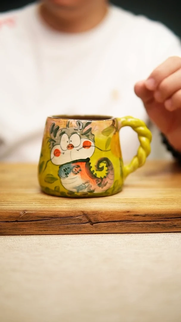 @@陶园瓷舍@@纯手工手绘@高温釉下彩