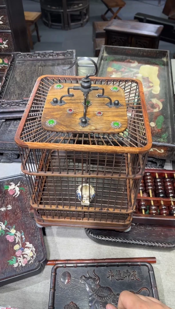 木孙*德海黄遛鸟笼养鸟笼