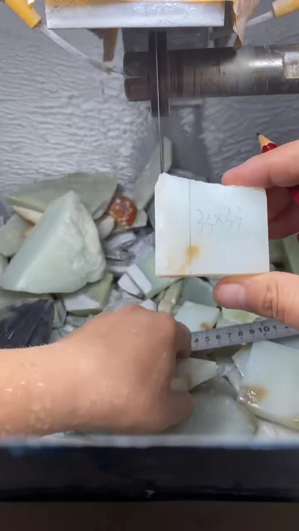 定制和田玉毛货抛光