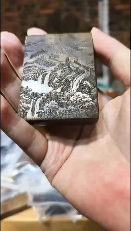 金丝楠无事牌手把件