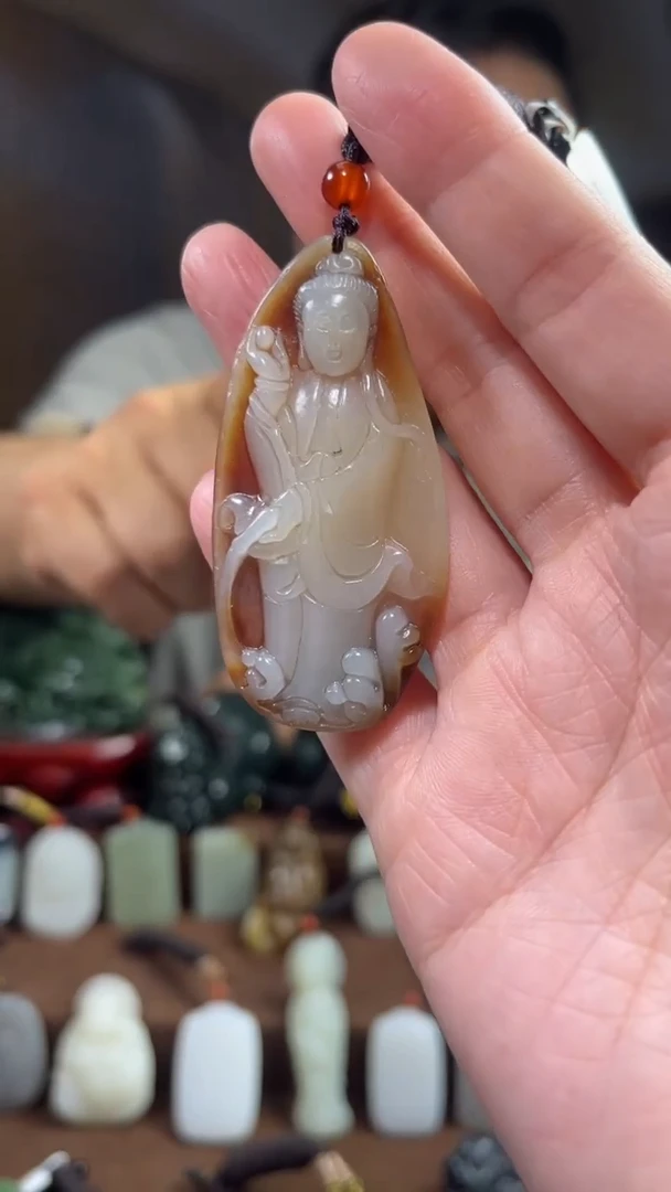 吊坠(不含链)未镶嵌和田玉12