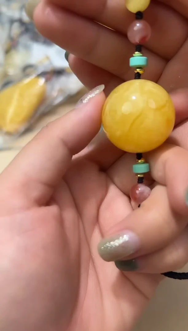 未镶嵌蜜蜡裸石蜜蜡吊坠