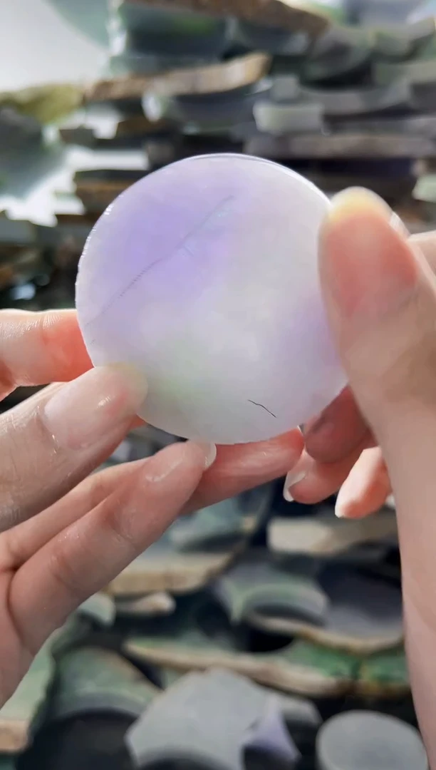 裸石翡翠缅甸翡翠A货陈2