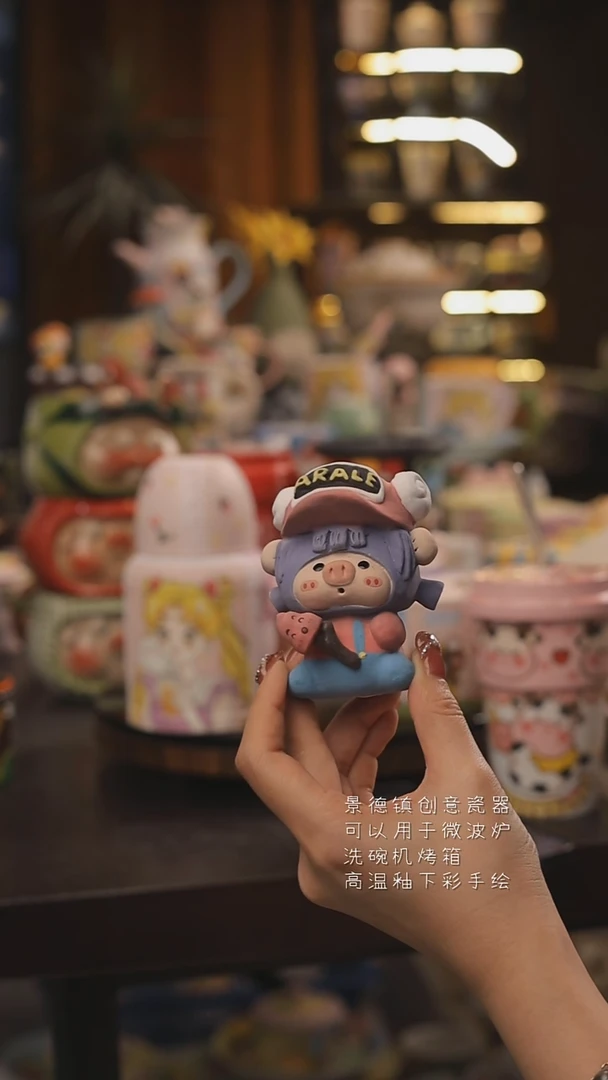 景德镇釉下彩绘设计师款式陶瓷