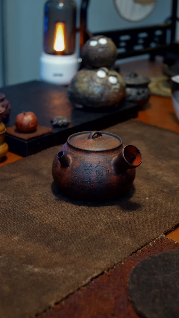 【闪购商品】紫砂泥煮茶壶250ml手作