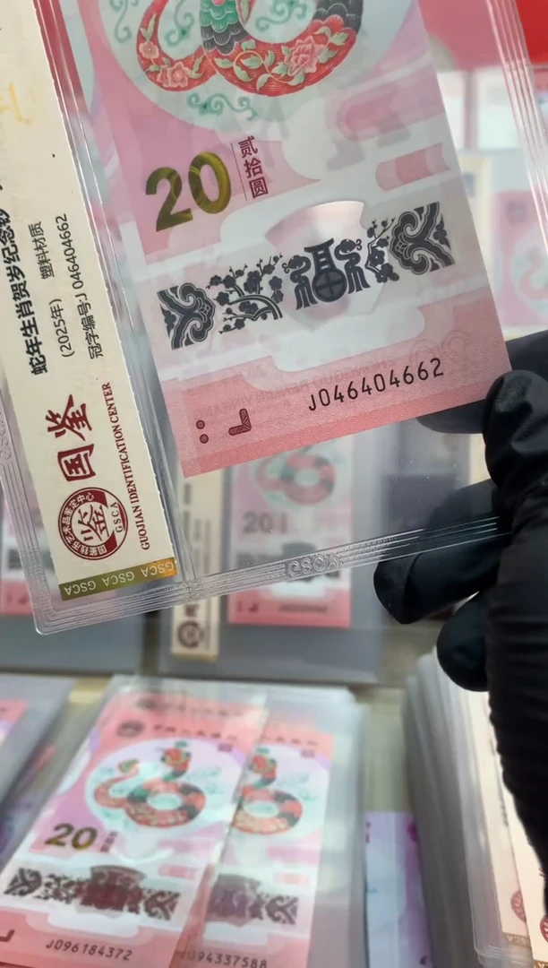 【闪购商品】塑料蛇钞 真钞【单张】4662