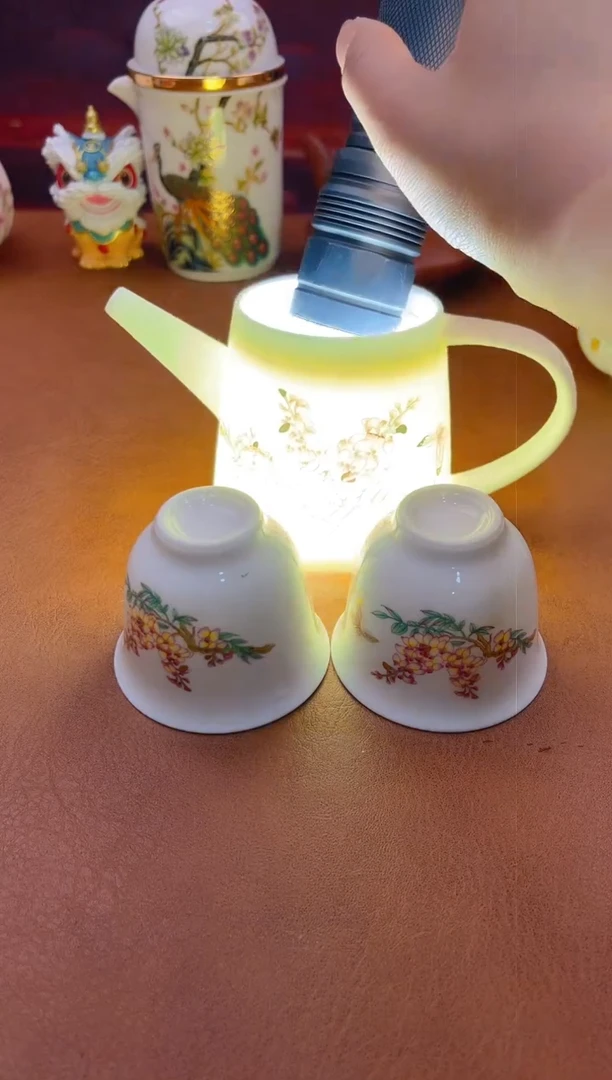 陶瓷茶具摆件旅行套组