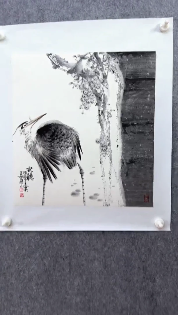 国画ST-HQS老师绘画作品