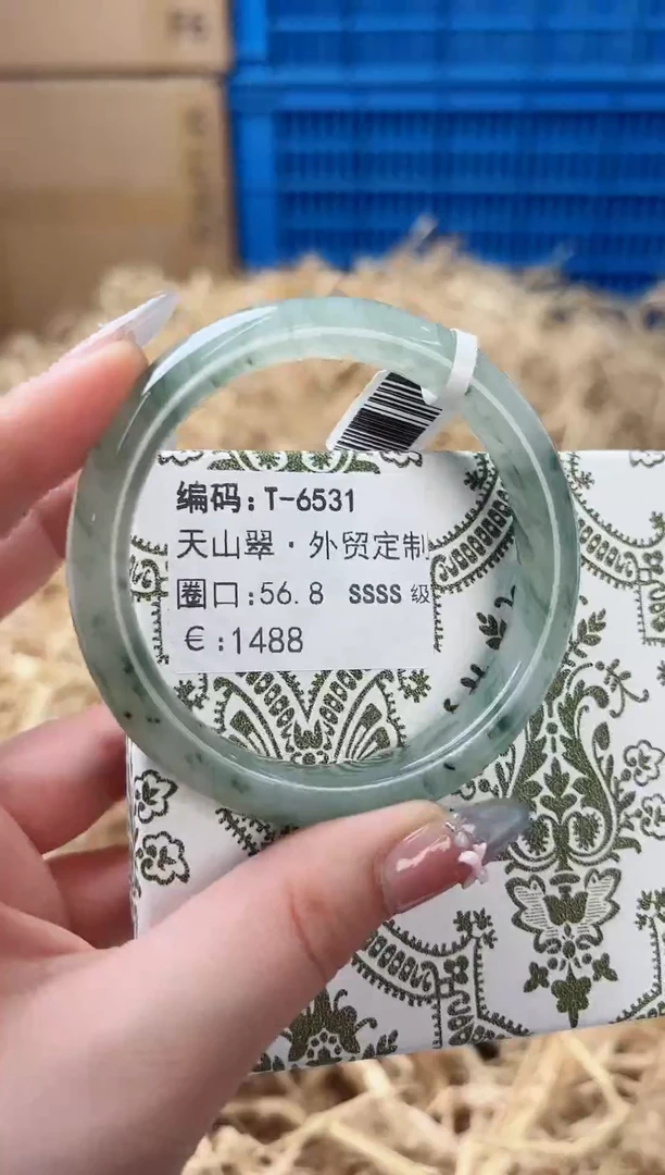 未镶嵌手镯石英质玉T6531