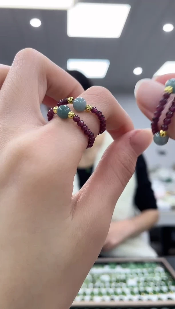 【闪购商品】石榴石戒圈未镶嵌多样性拍一发一