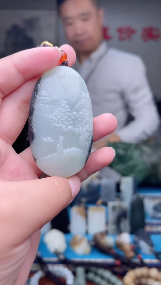 未镶嵌和田玉挂件1