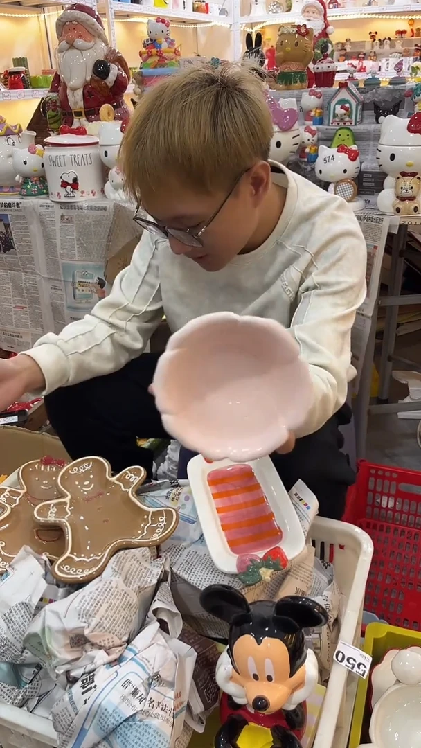 手工艺品琉璃满 28包邮，运费可退，微瑕陶瓷不退不换