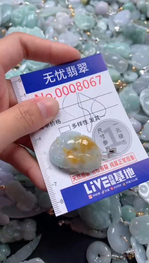 颈饰未镶嵌翡翠8067