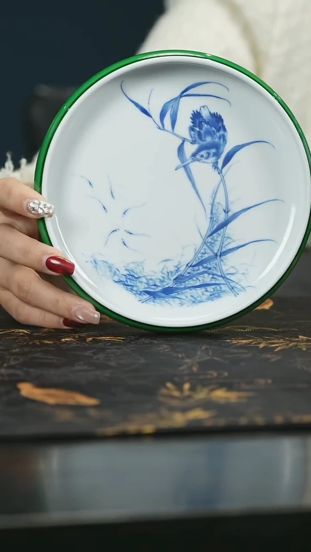 【闪购商品】瓷唐里郎窑绿单翠壶承