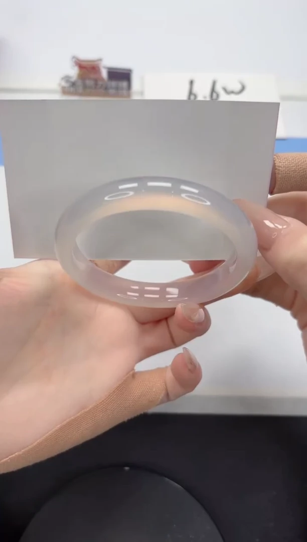 【闪购商品】石英质玉手镯未镶嵌A154-58.8