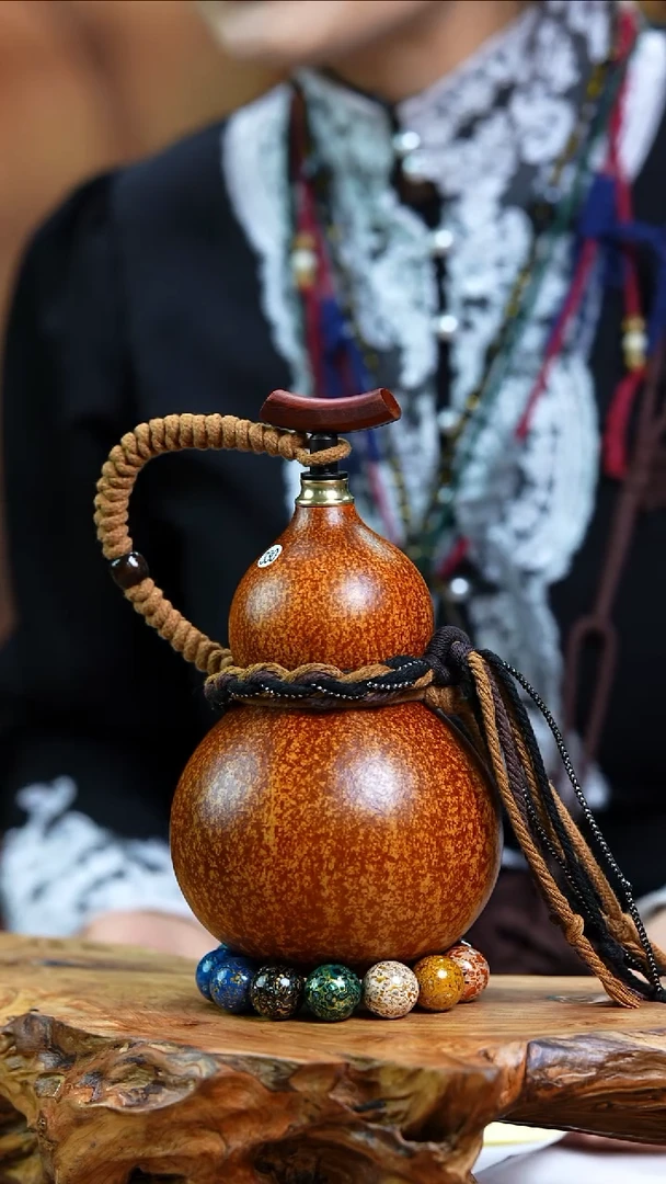 【闪购商品】330—光岳葫天然大漆酒葫芦不含漆珠