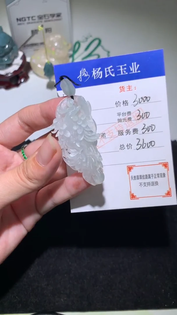 未镶嵌定制翡翠-毛货不退不换-