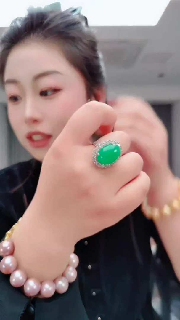 无合金2829绿色戒指