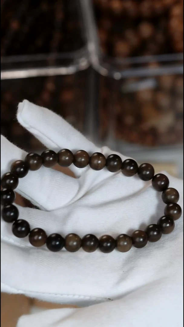 檀香木手串/手链老山檀香0.8单圈