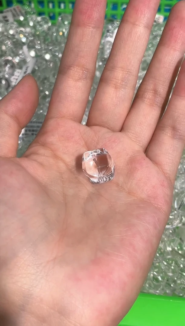 水晶手链未镶嵌8号白水晶冰块方糖配件