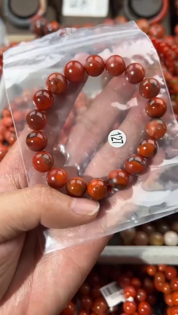 未镶嵌手串南红玛瑙11