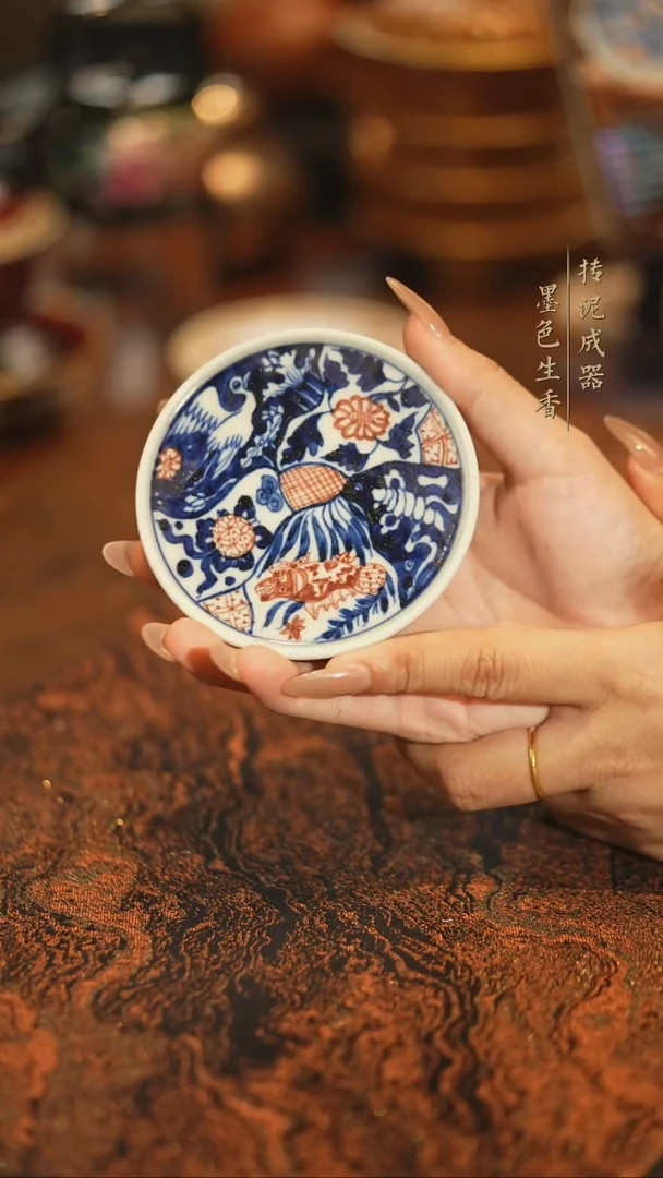 君墨雅玩拼接图盖置