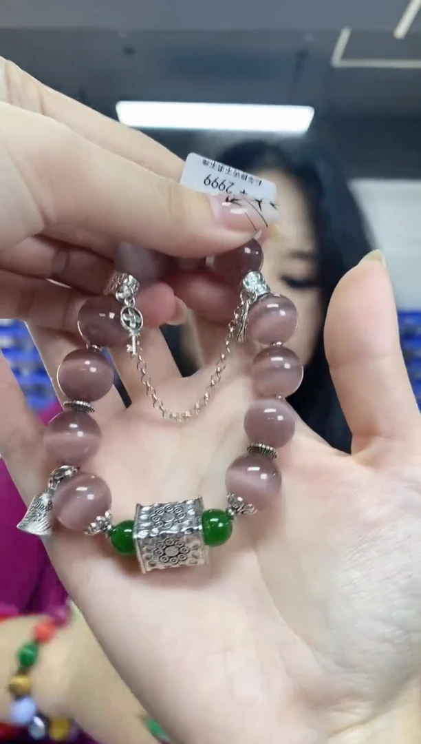 【闪购商品】水晶手串未镶嵌多样性发其一颜色微差