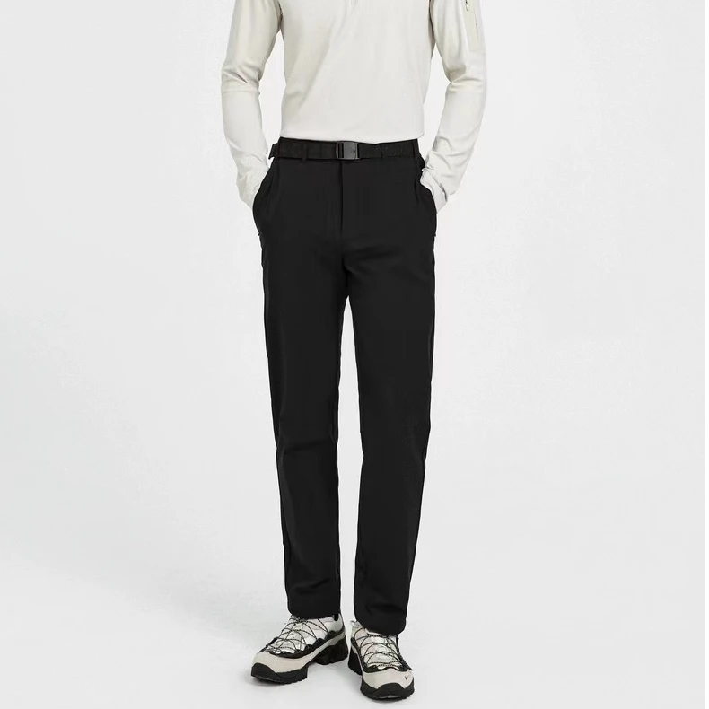 BM2023108 城市户外运动高弹垂感休闲裤男子春秋抗污防水直筒长裤