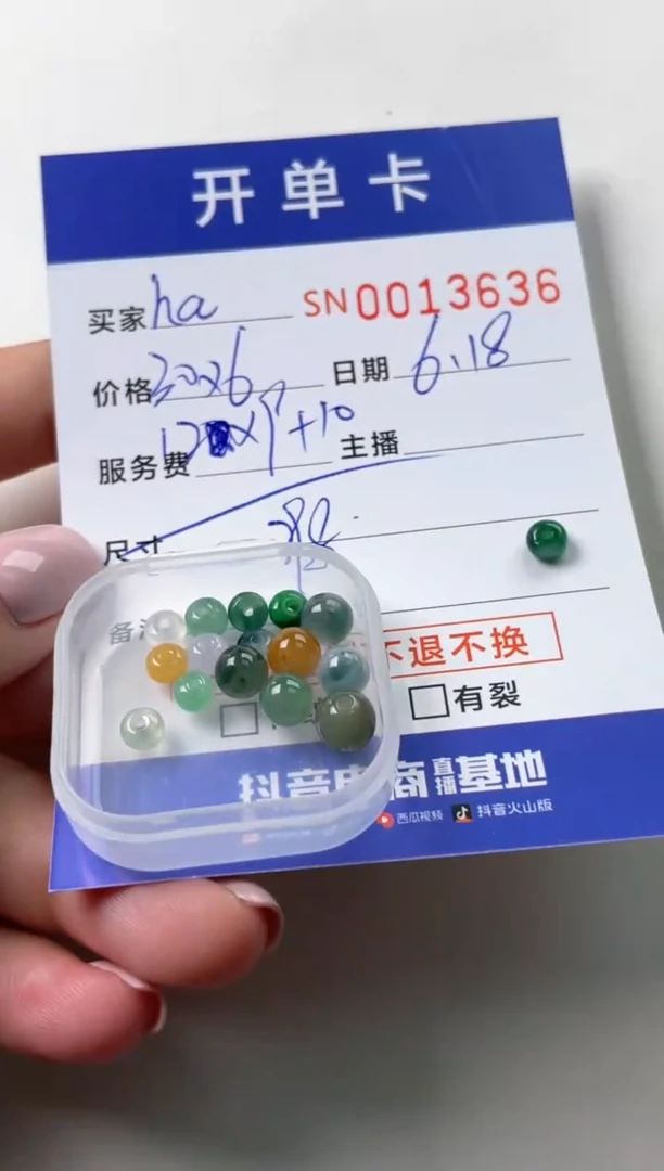 翡翠未镶嵌颈饰h**g00013636