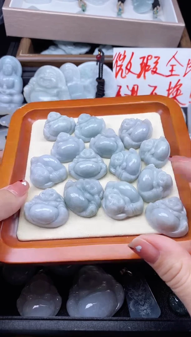 翡翠未镶嵌颈饰多样性发货拍一发一000