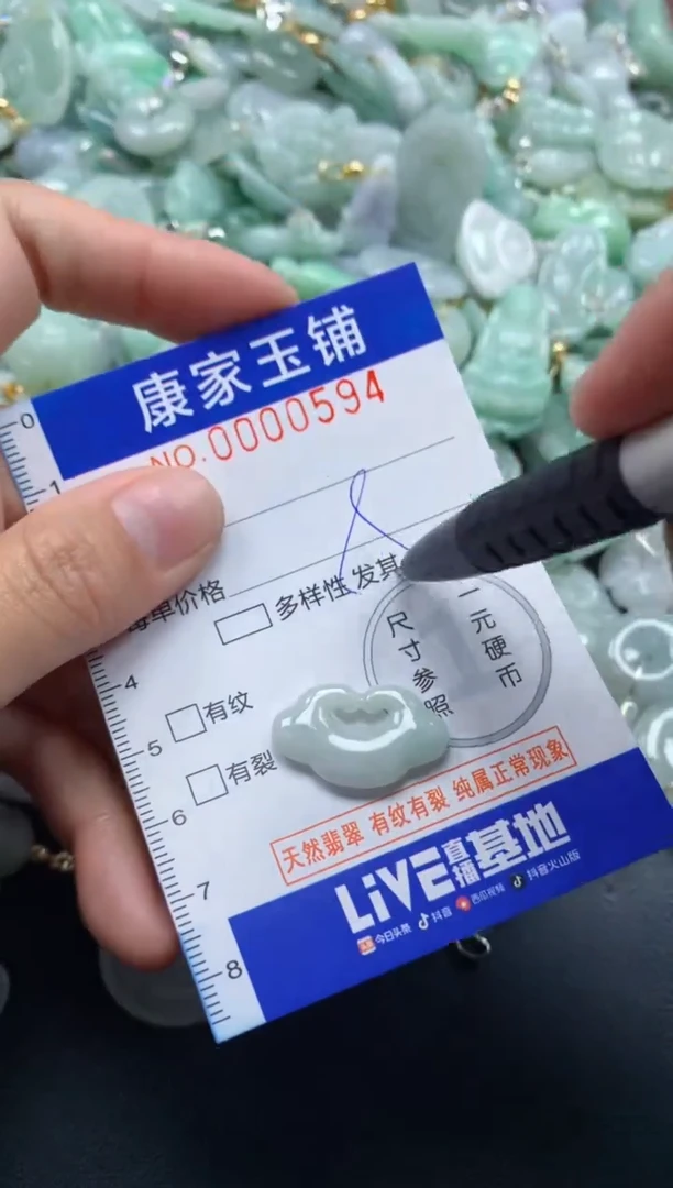 颈饰未镶嵌翡翠594