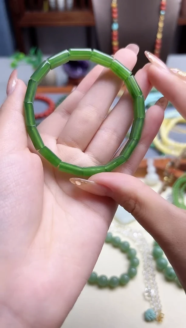 未镶嵌和田玉挂件碧玉手牌SC