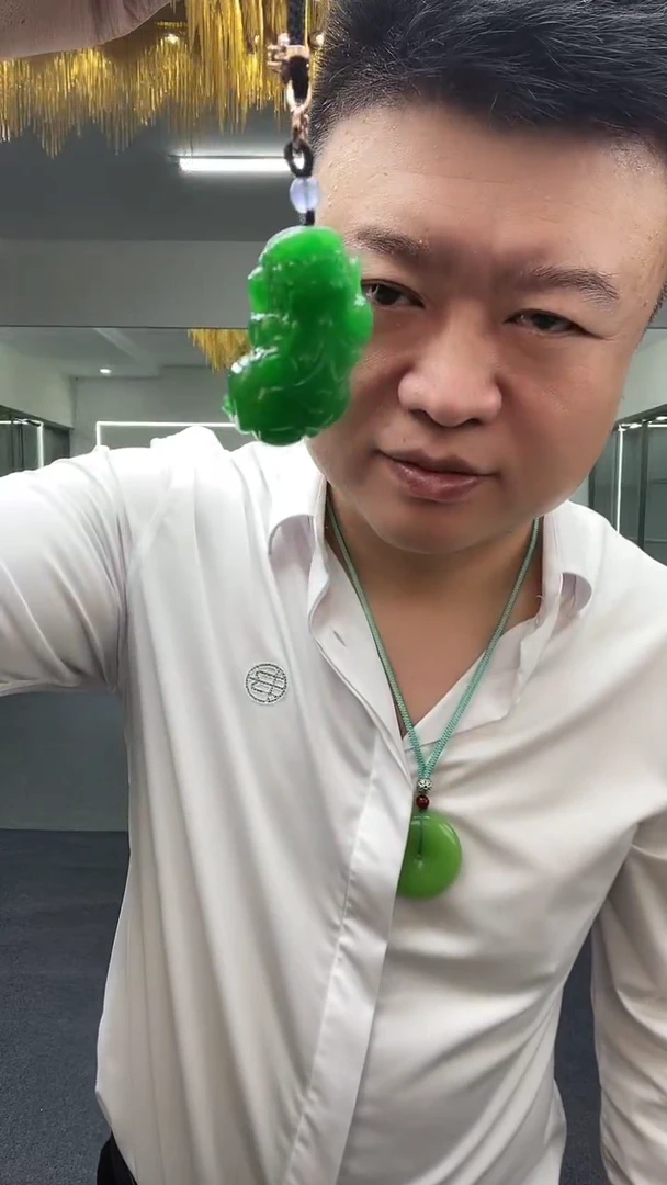 绿色貔貅吊坠多样性发货一件