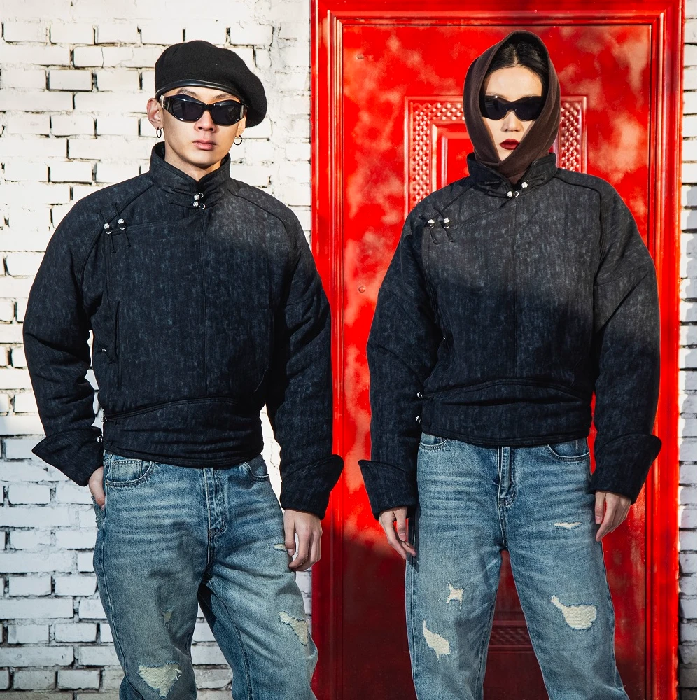 阿提拉系列之『陨石』加厚款男女同款棉衣高领保暖冬立领