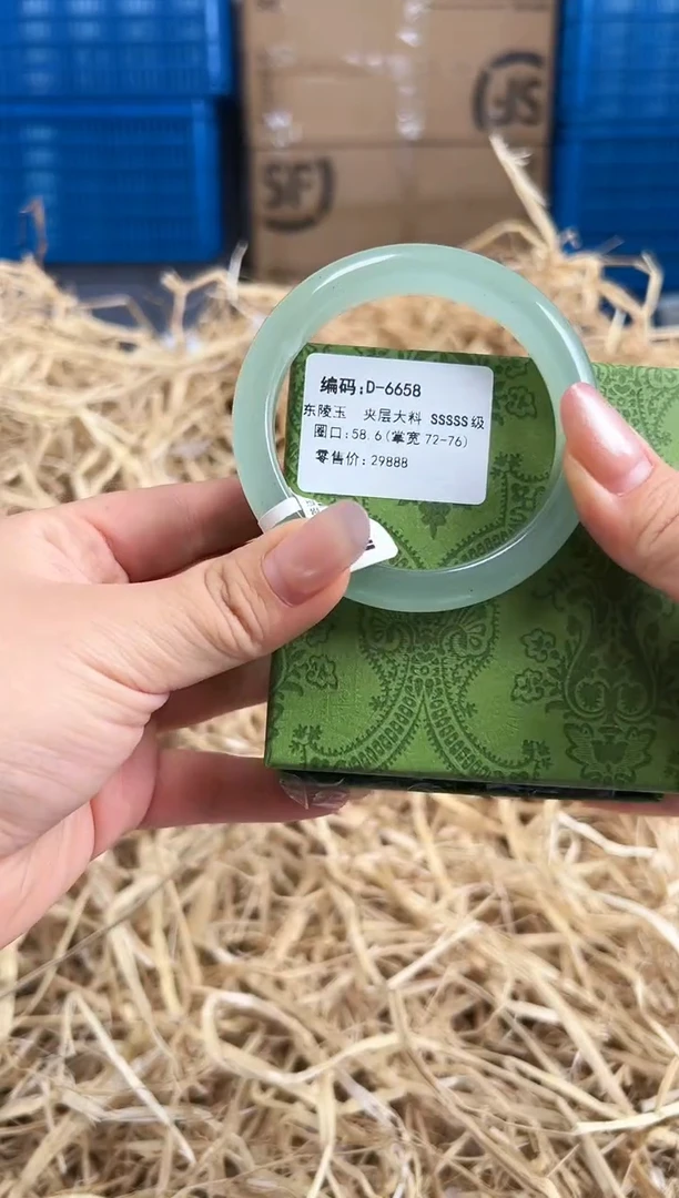 未镶嵌手镯石英质玉D-6658