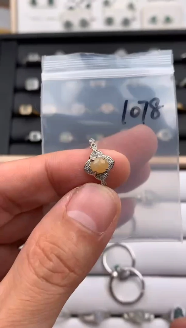 未镶嵌戒指翡翠1078